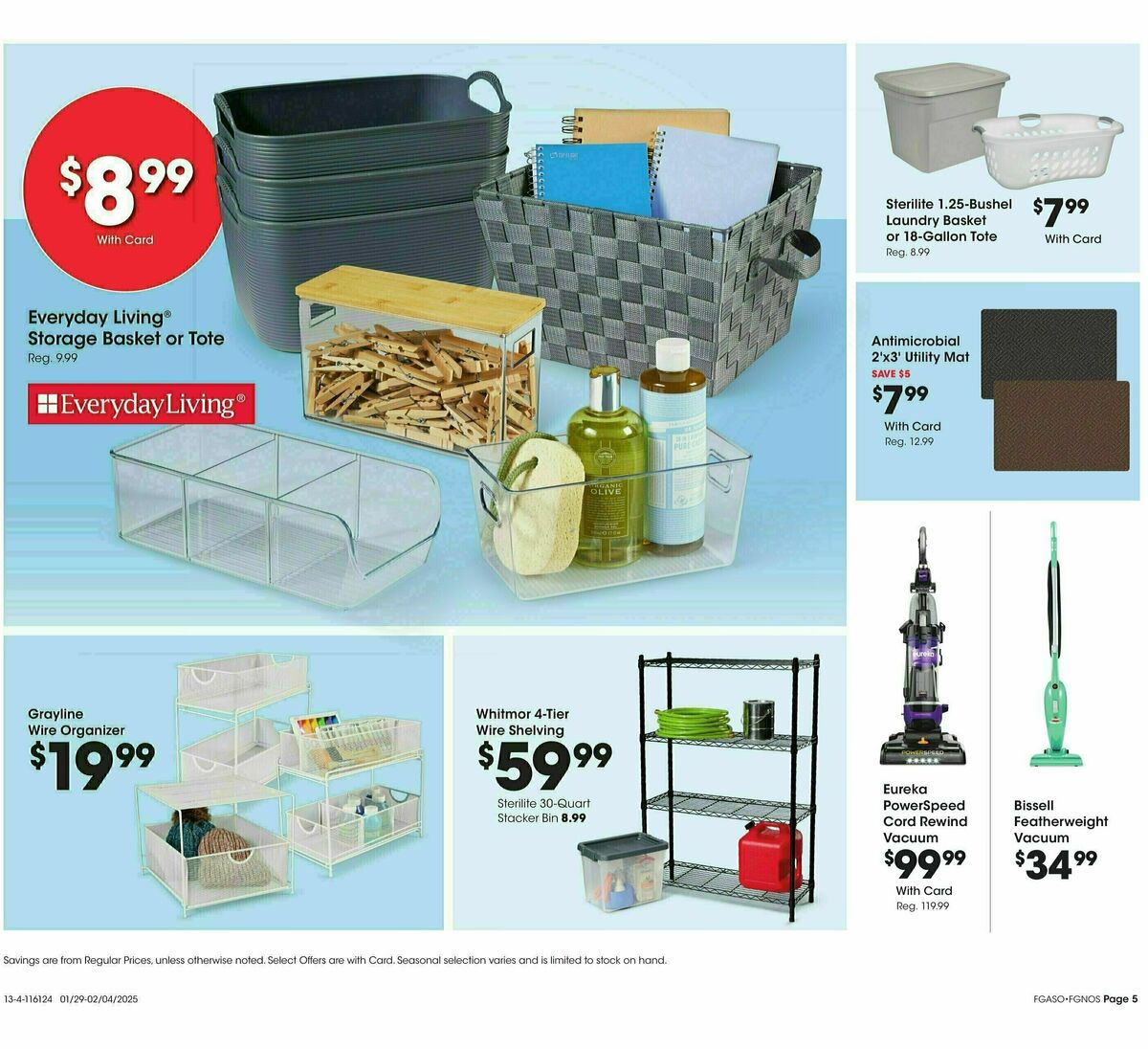Fred Meyer Home & Apparel Weekly Ad from January 29