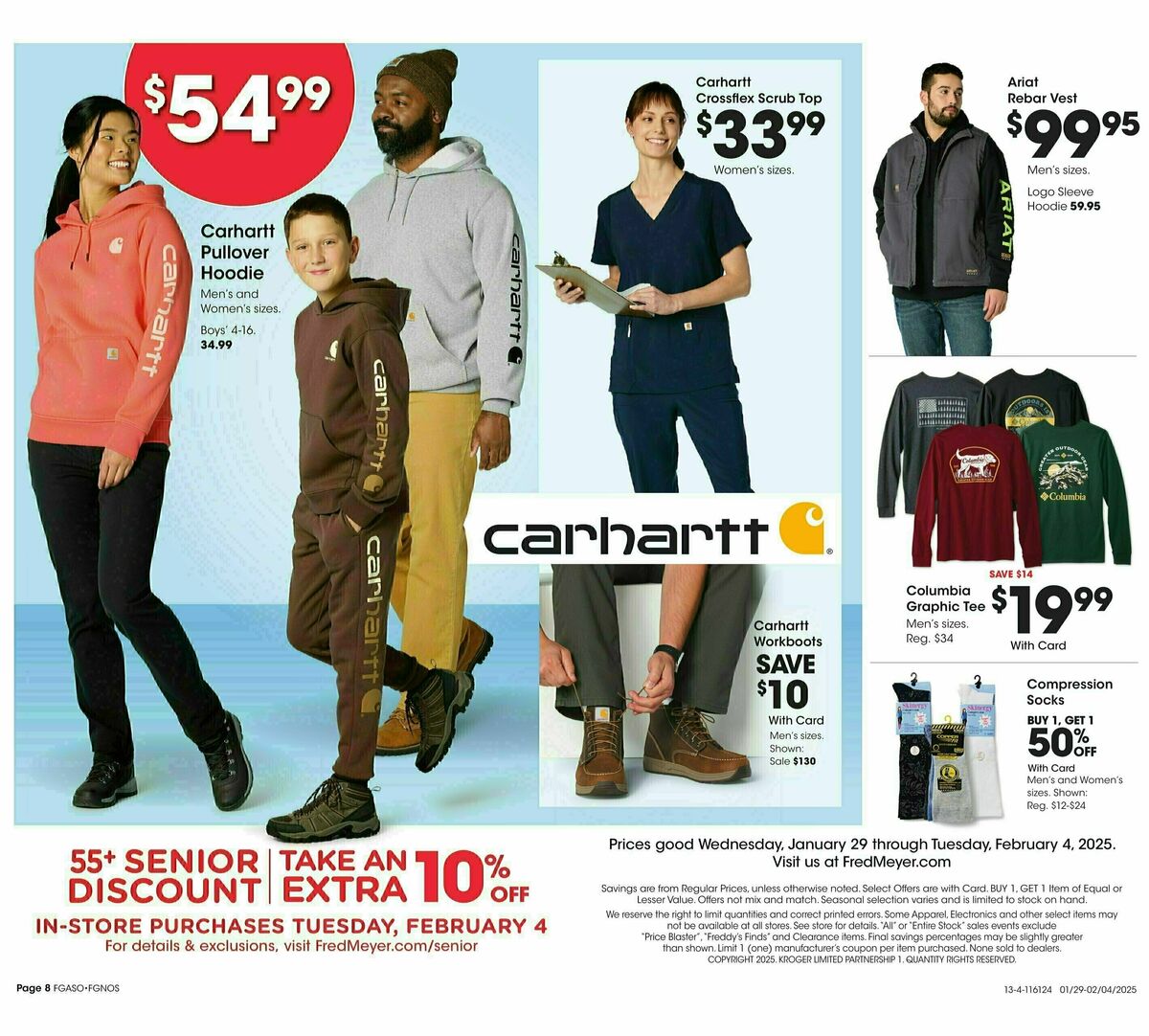 Fred Meyer Home & Apparel Weekly Ad from January 29