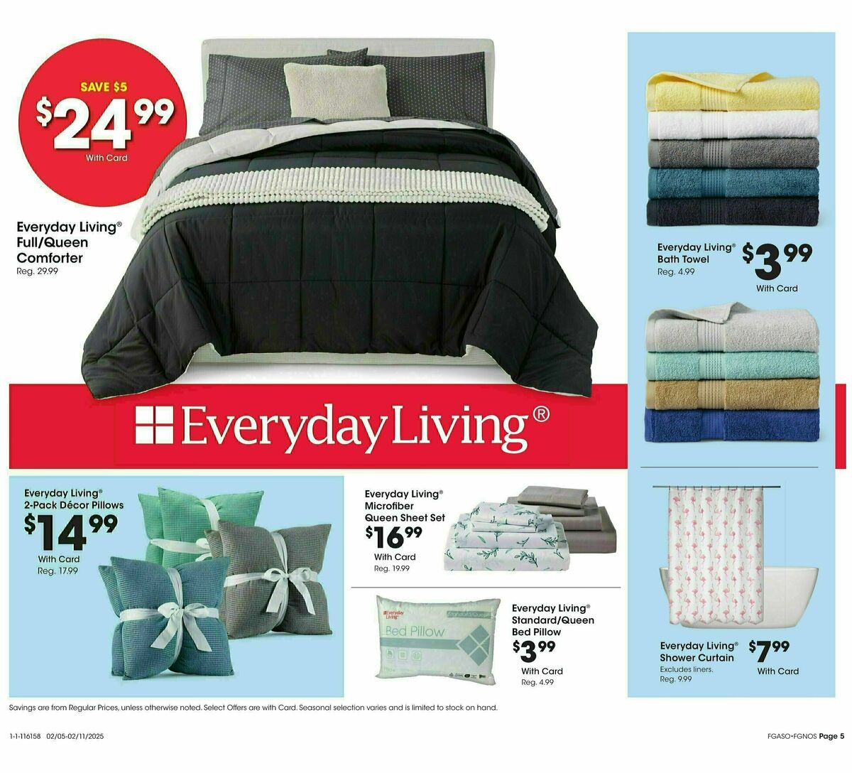 Fred Meyer Home & Apparel Weekly Ad from February 5