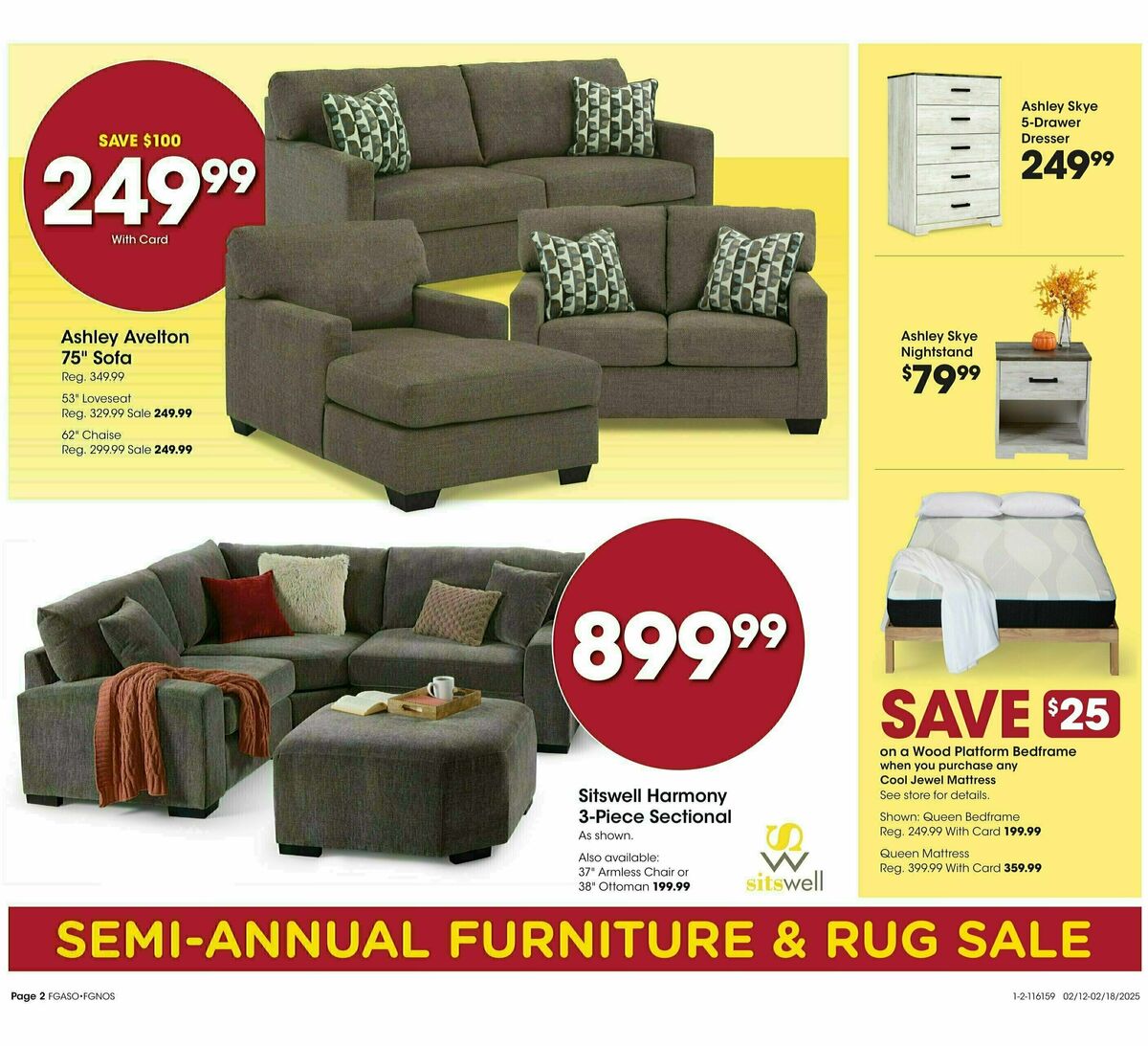 Fred Meyer Home & Apparel Weekly Ad from February 12