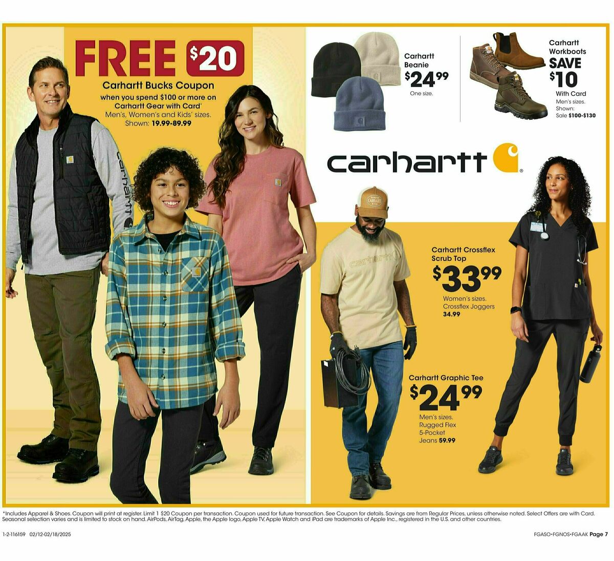 Fred Meyer Home & Apparel Weekly Ad from February 12