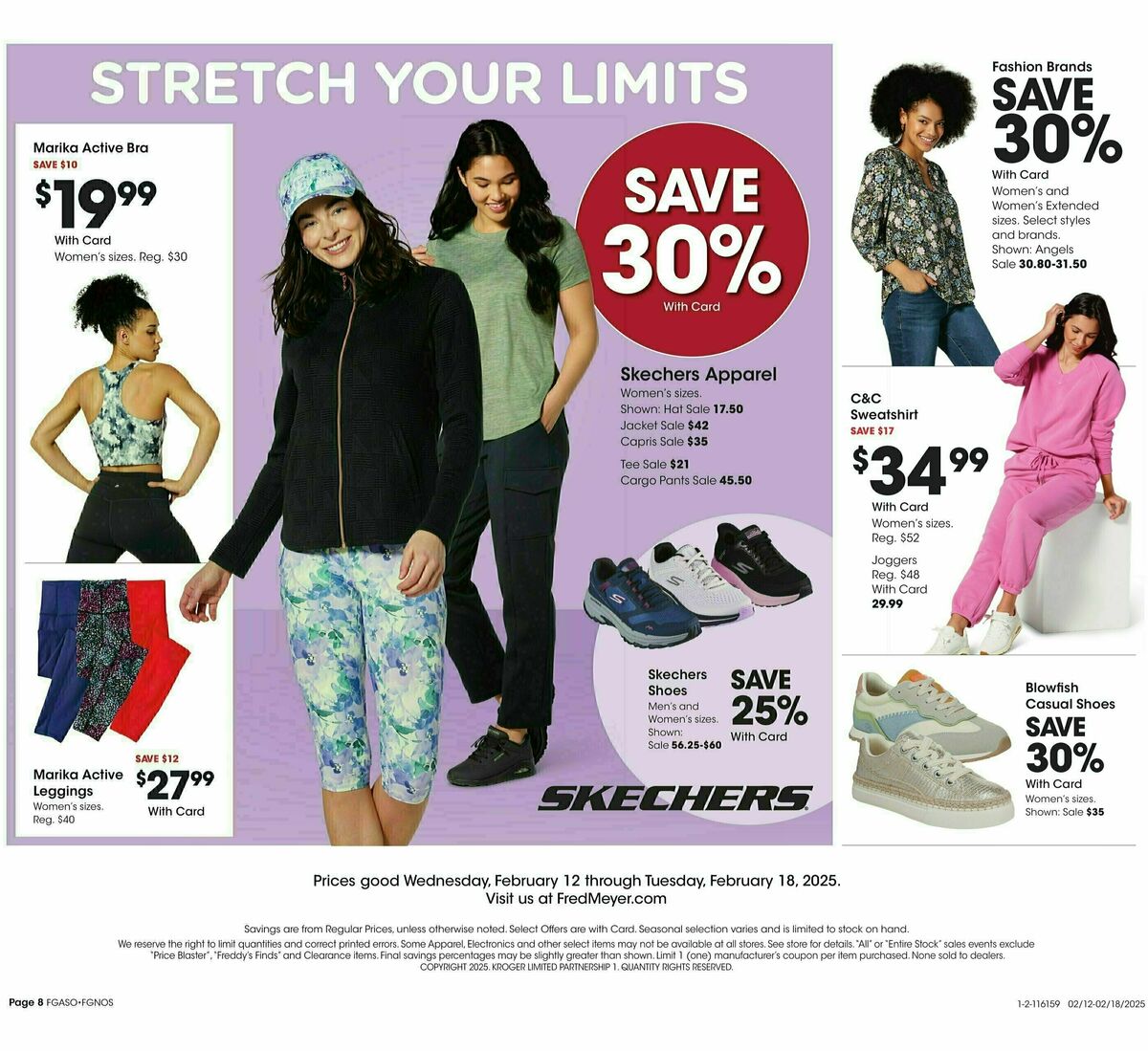 Fred Meyer Home & Apparel Weekly Ad from February 12