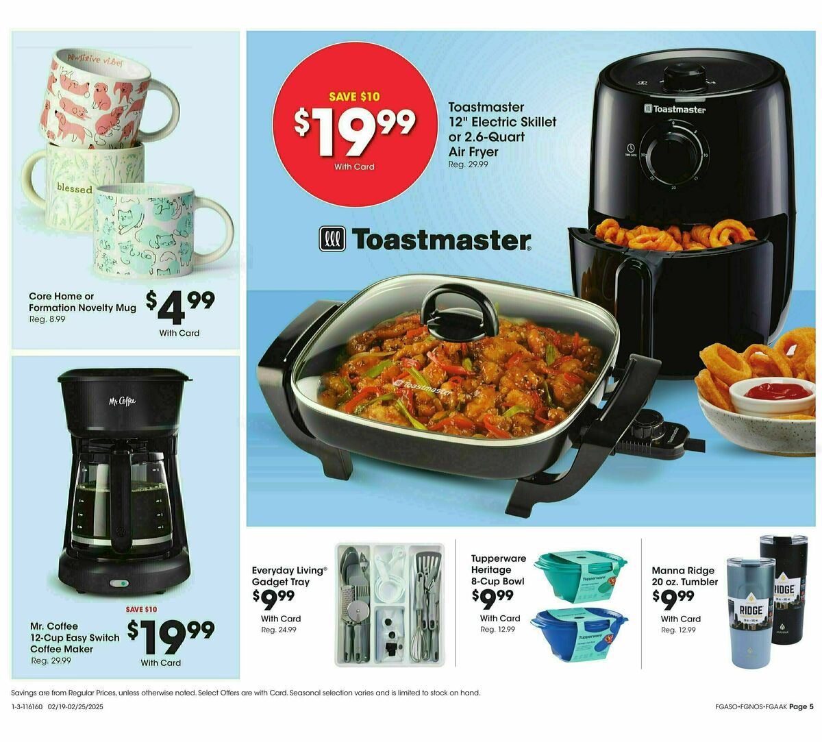 Fred Meyer Home & Apparel Weekly Ad from February 19