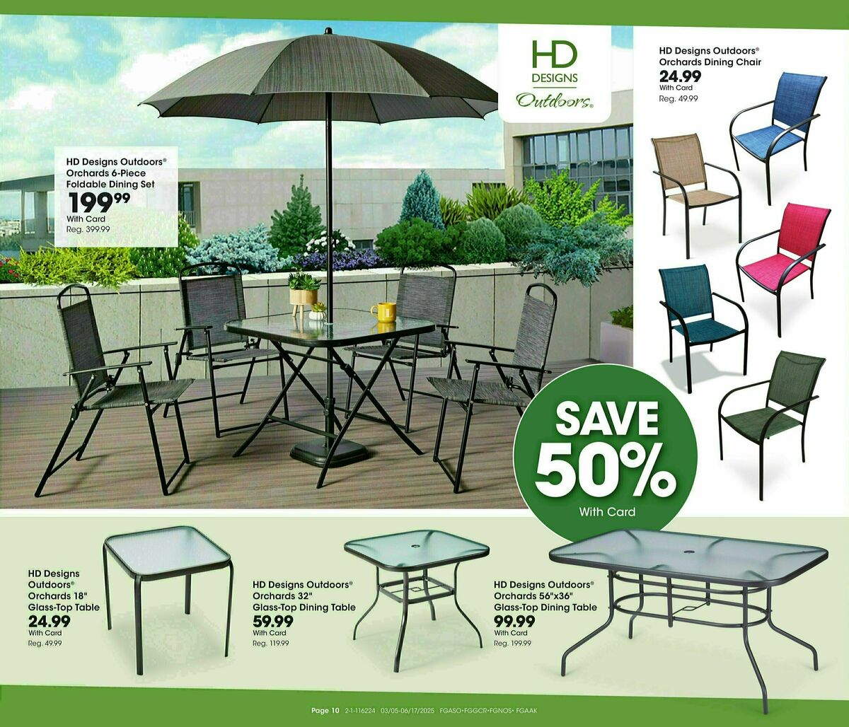 Fred Meyer Outdoor Living Weekly Ad from March 5