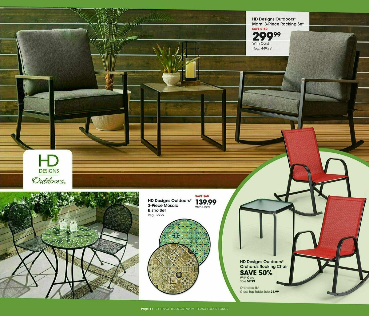 Fred Meyer Outdoor Living Weekly Ad from March 5