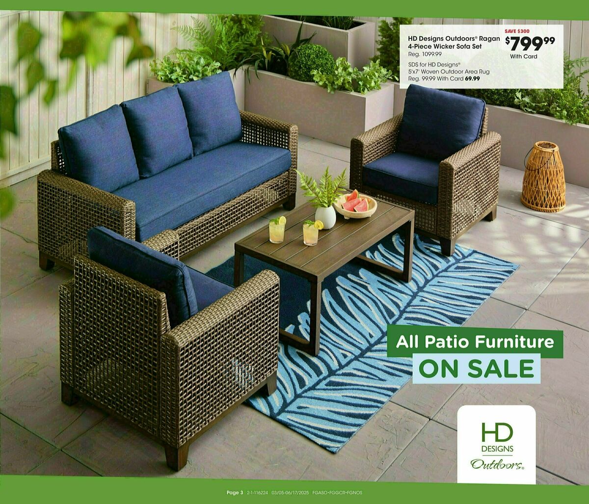 Fred Meyer Outdoor Living Weekly Ad from March 5