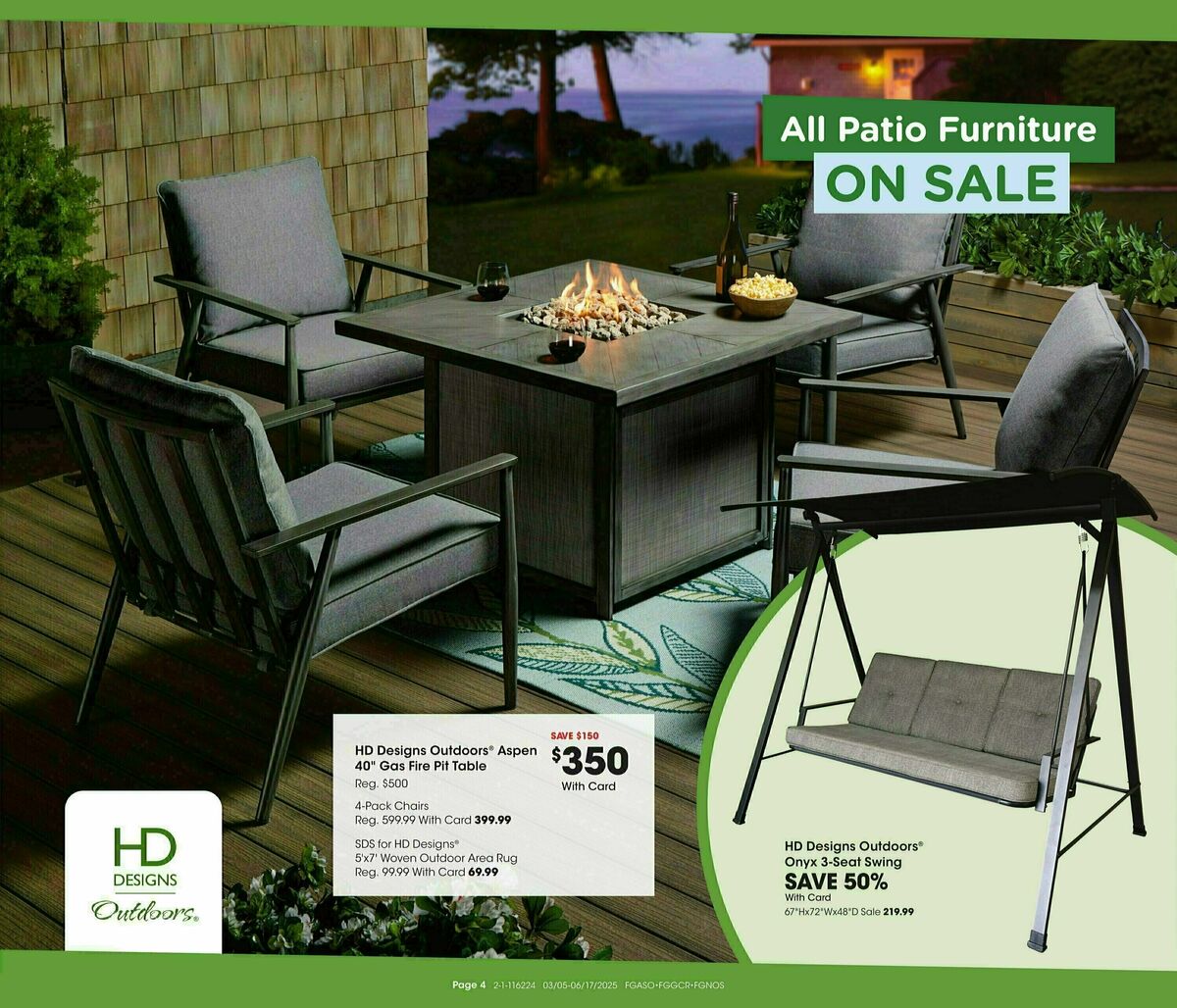 Fred Meyer Outdoor Living Weekly Ad from March 5