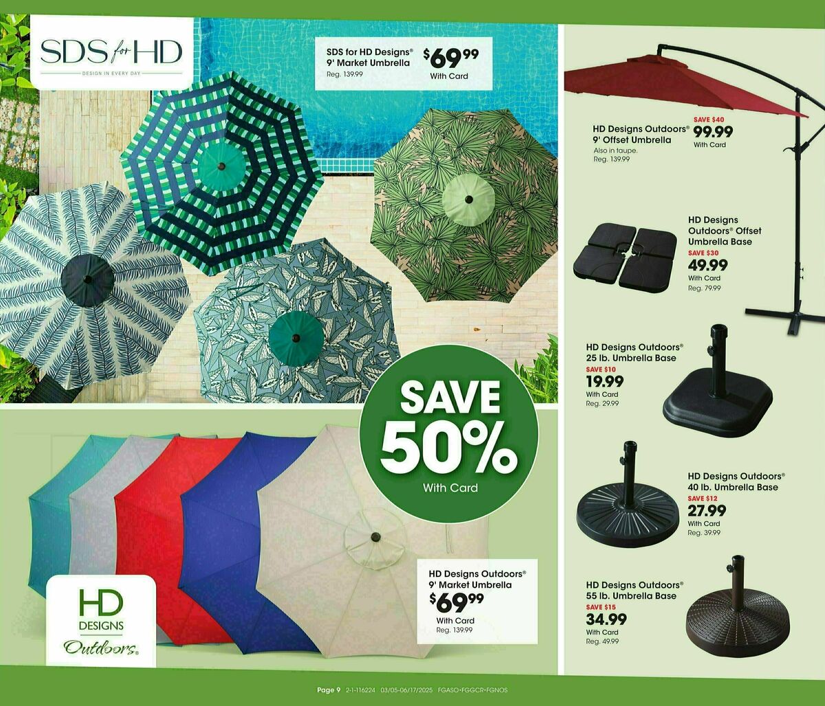 Fred Meyer Outdoor Living Weekly Ad from March 5