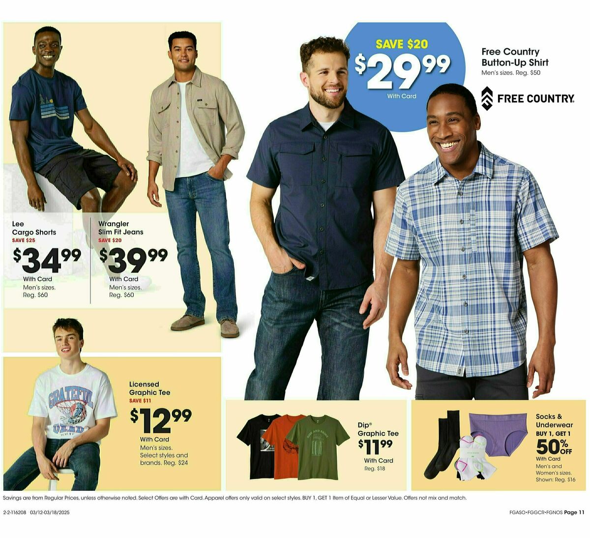Fred Meyer Home & Apparel Weekly Ad from March 12
