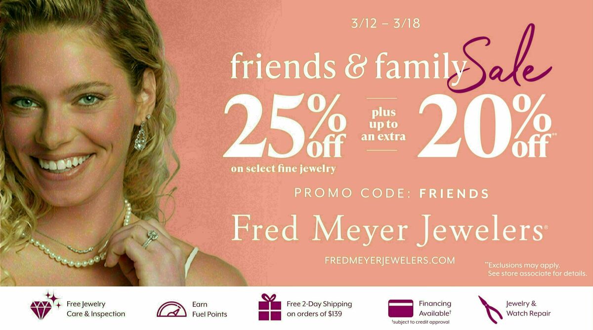 Fred Meyer Home & Apparel Weekly Ad from March 12