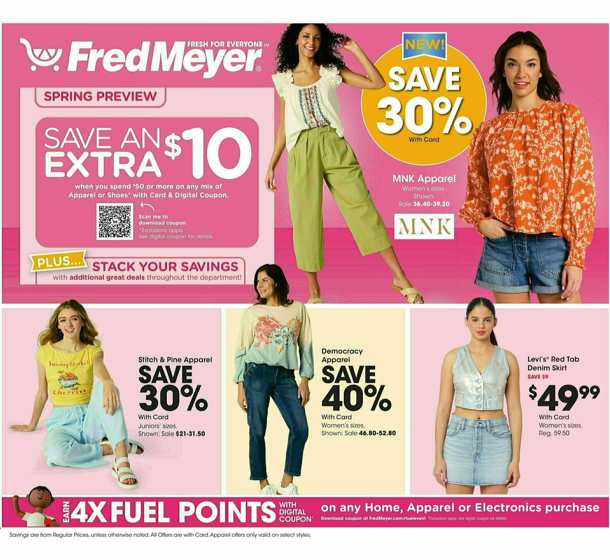 Fred Meyer General Merchandise Weekly Ad from March 19
