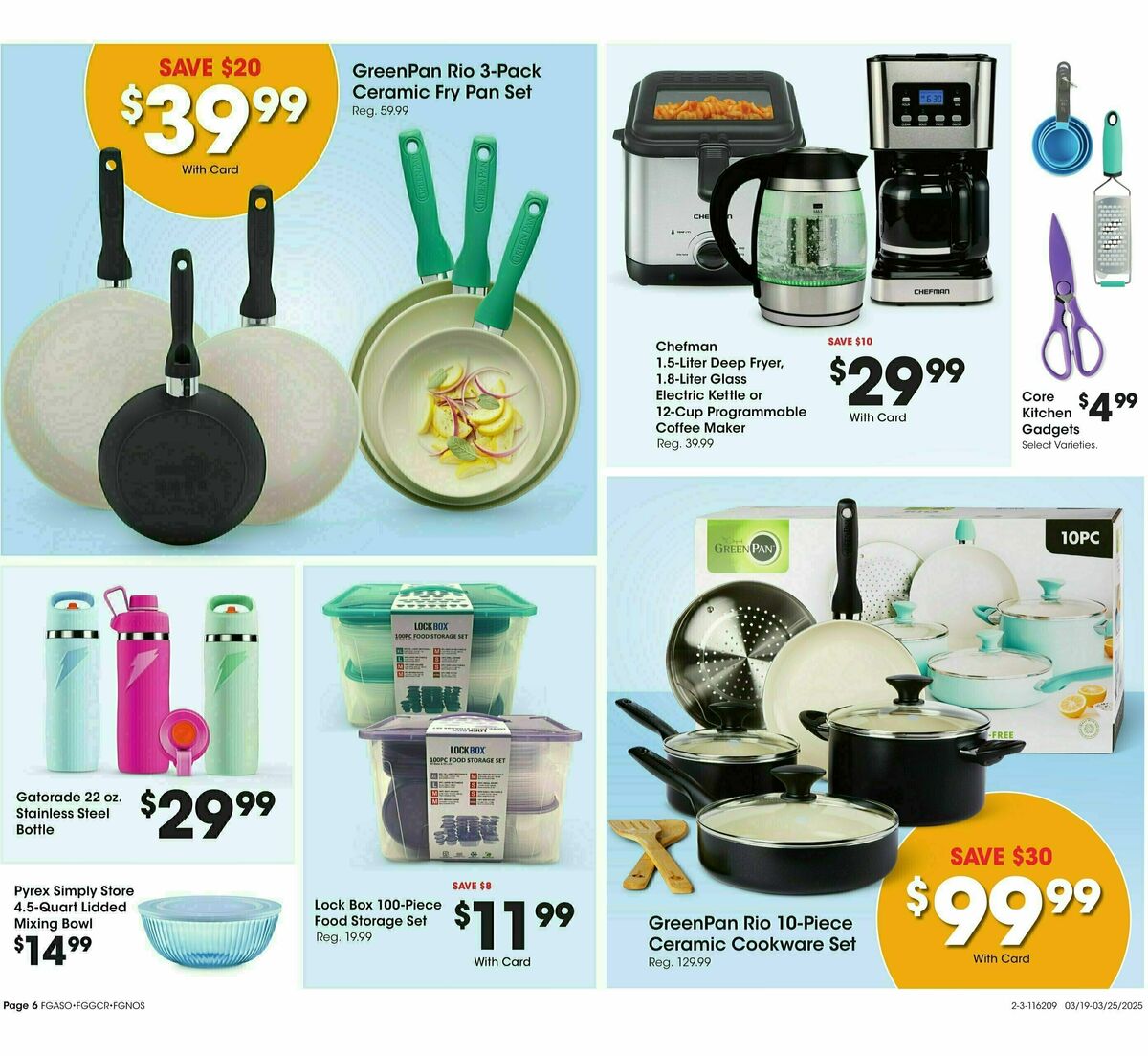 Fred Meyer General Merchandise Weekly Ad from March 19