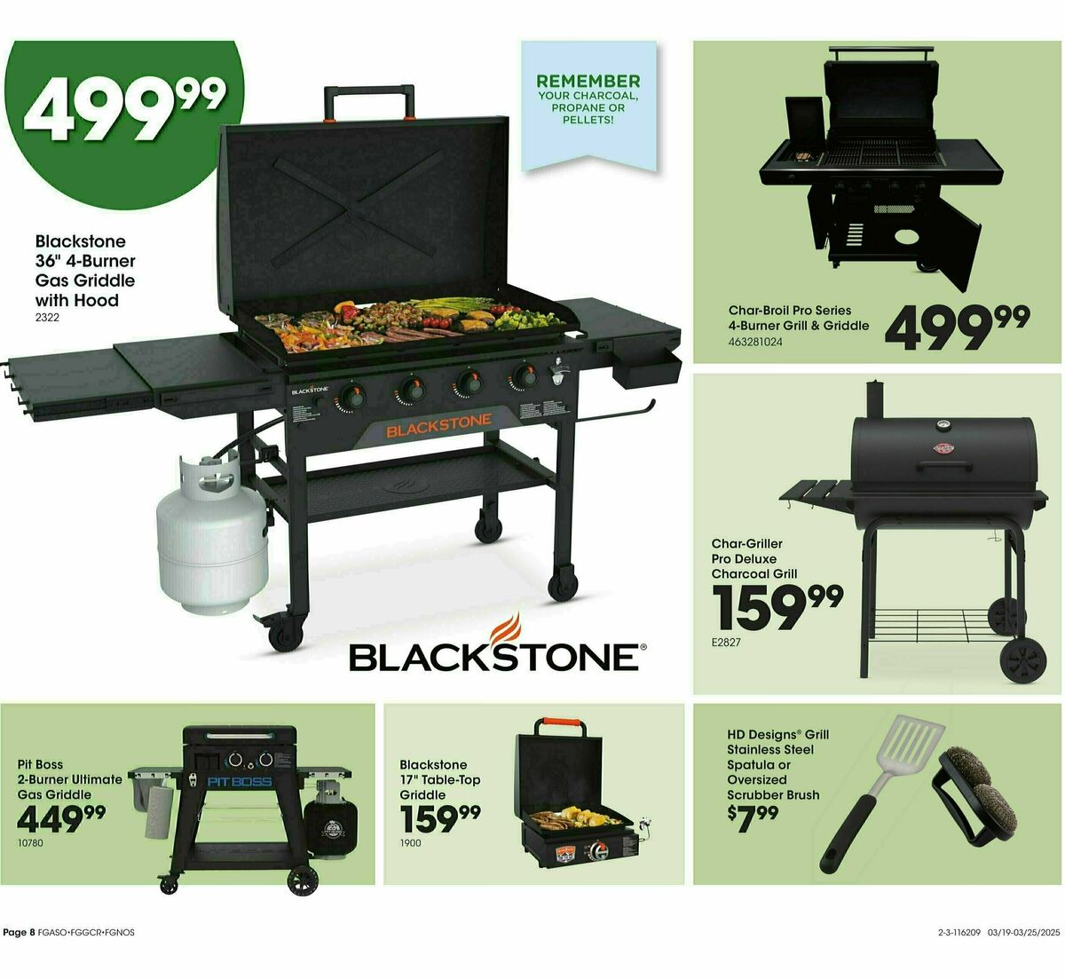 Fred Meyer General Merchandise Weekly Ad from March 19