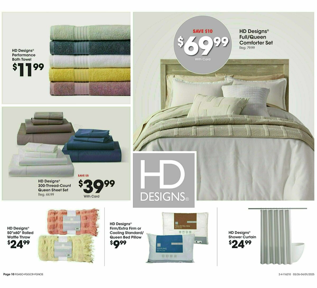 Fred Meyer Home & Apparel Weekly Ad from March 26