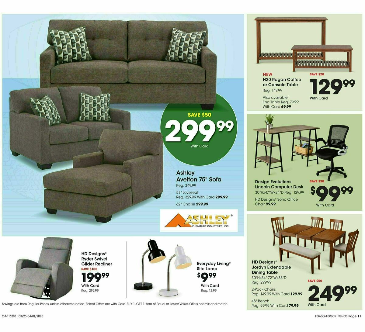 Fred Meyer Home & Apparel Weekly Ad from March 26