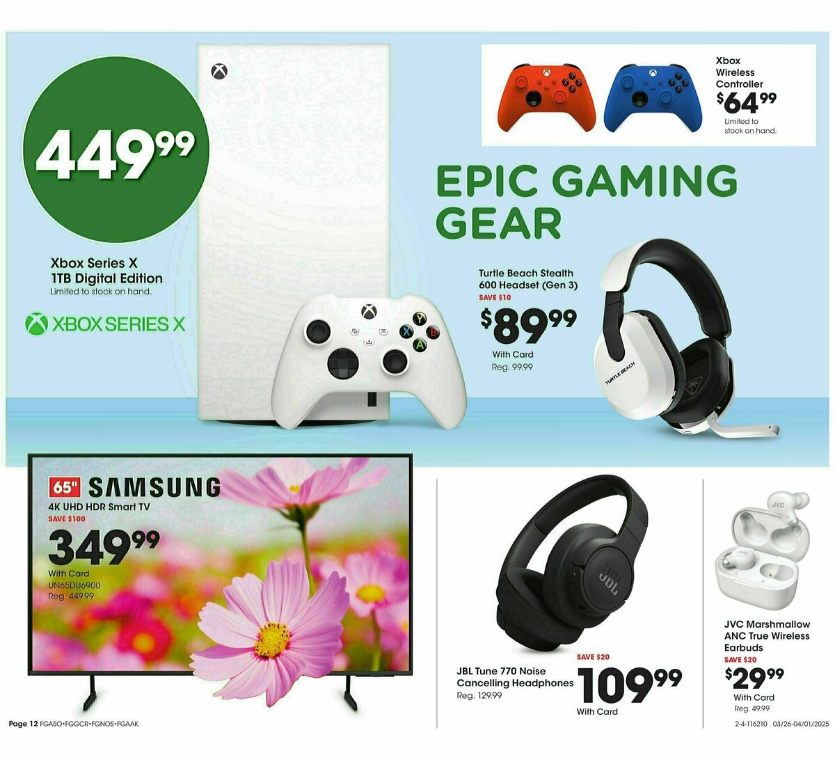 Fred Meyer Home & Apparel Weekly Ad from March 26