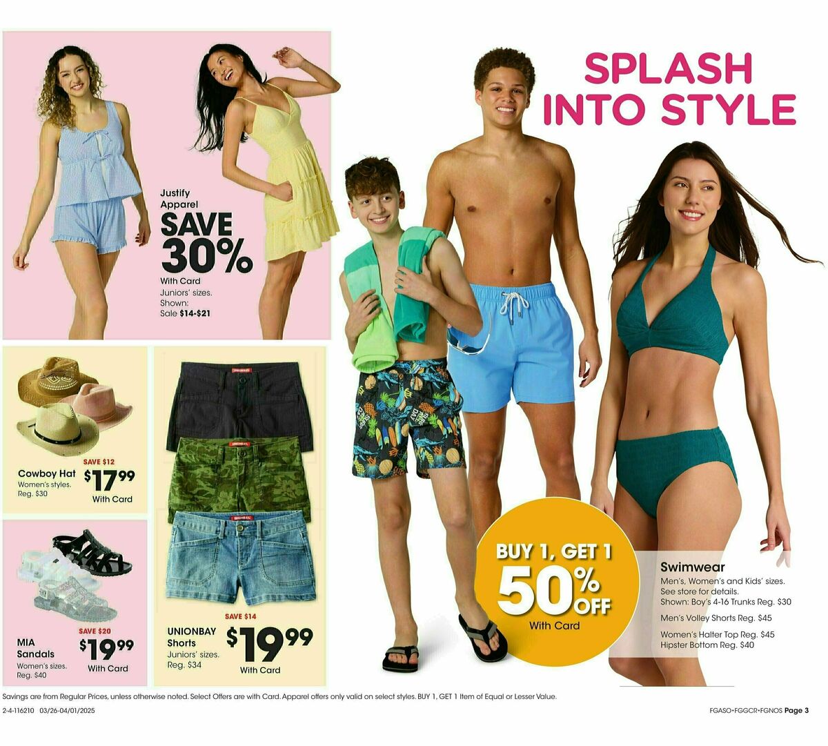 Fred Meyer Home & Apparel Weekly Ad from March 26