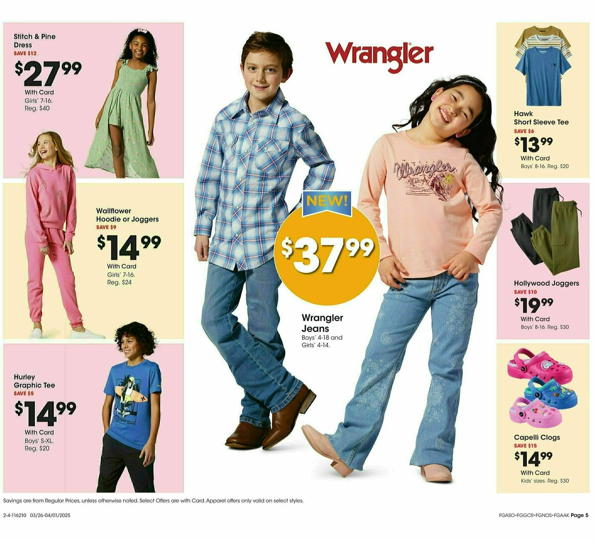 Fred Meyer Home & Apparel Weekly Ad from March 26
