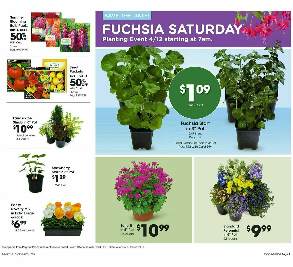 Fred Meyer Home & Apparel Weekly Ad from March 26