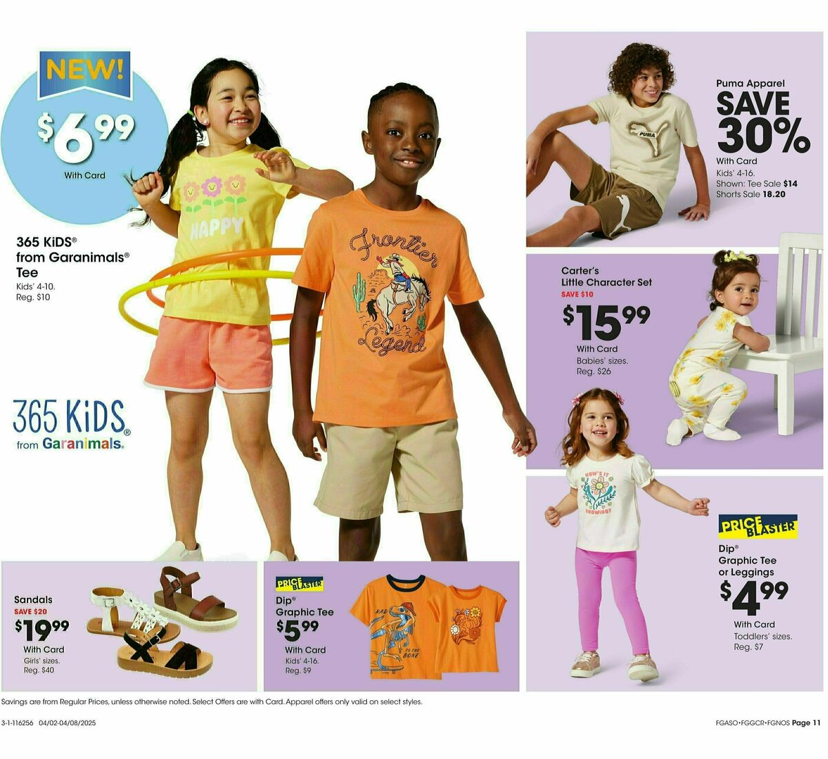 Fred Meyer Home & Apparel Weekly Ad from April 2