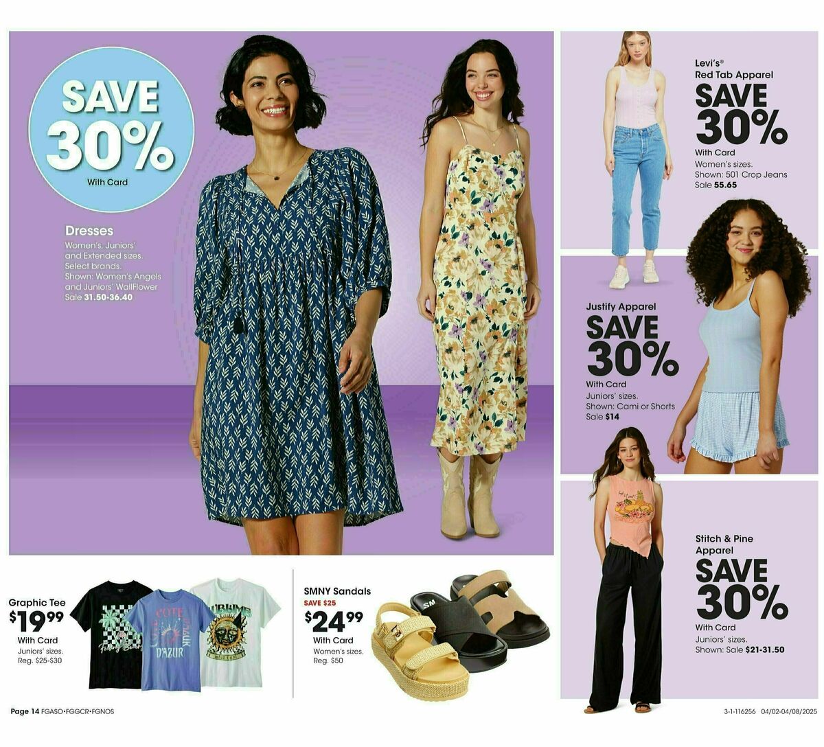 Fred Meyer Home & Apparel Weekly Ad from April 2