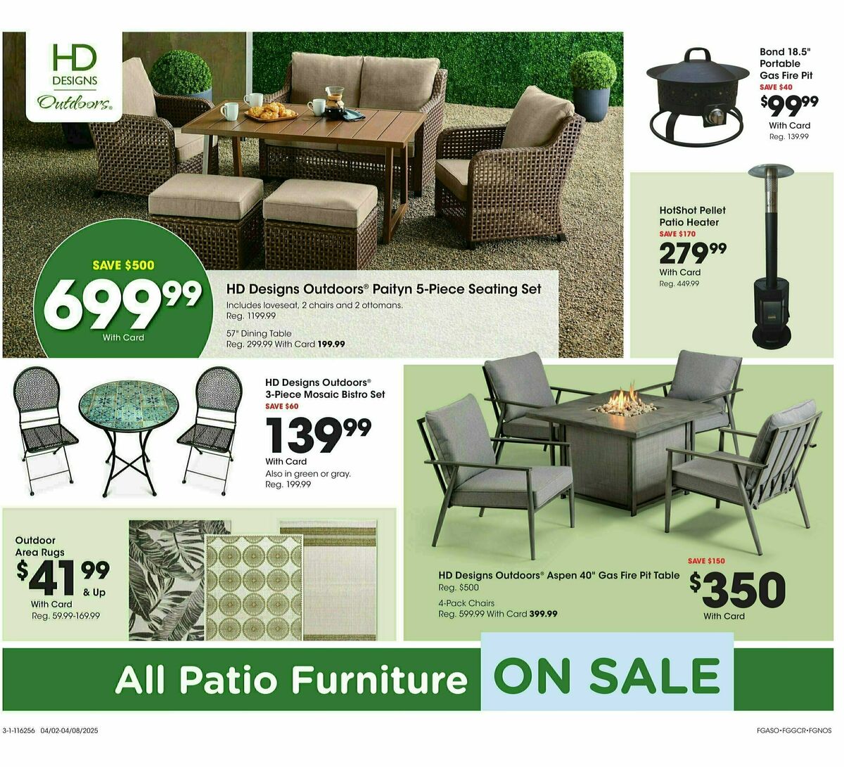 Fred Meyer Home & Apparel Weekly Ad from April 2