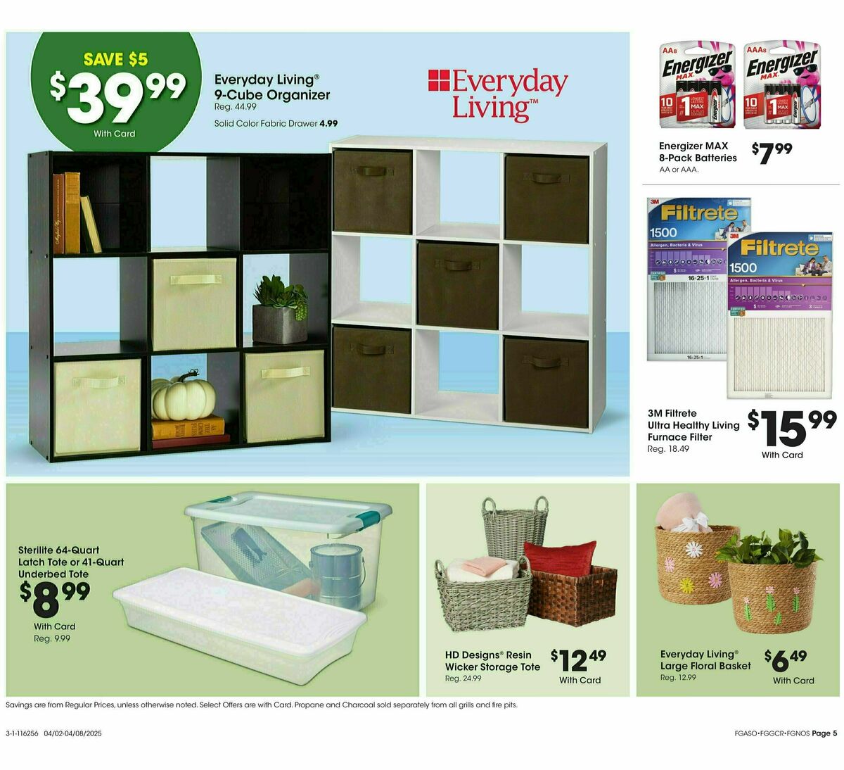 Fred Meyer Home & Apparel Weekly Ad from April 2