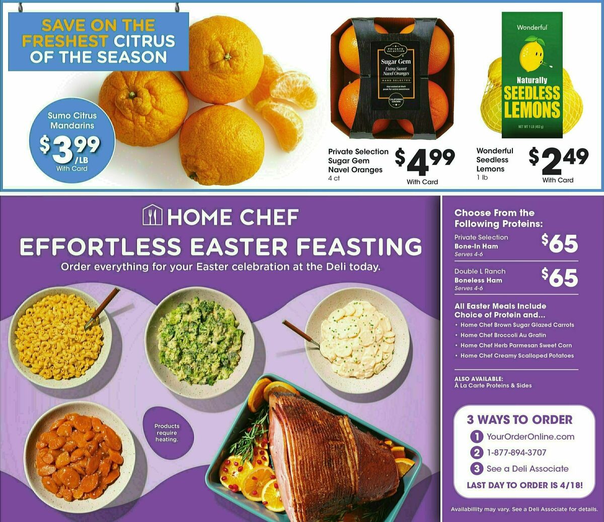 Fred Meyer Weekly Ad from April 2