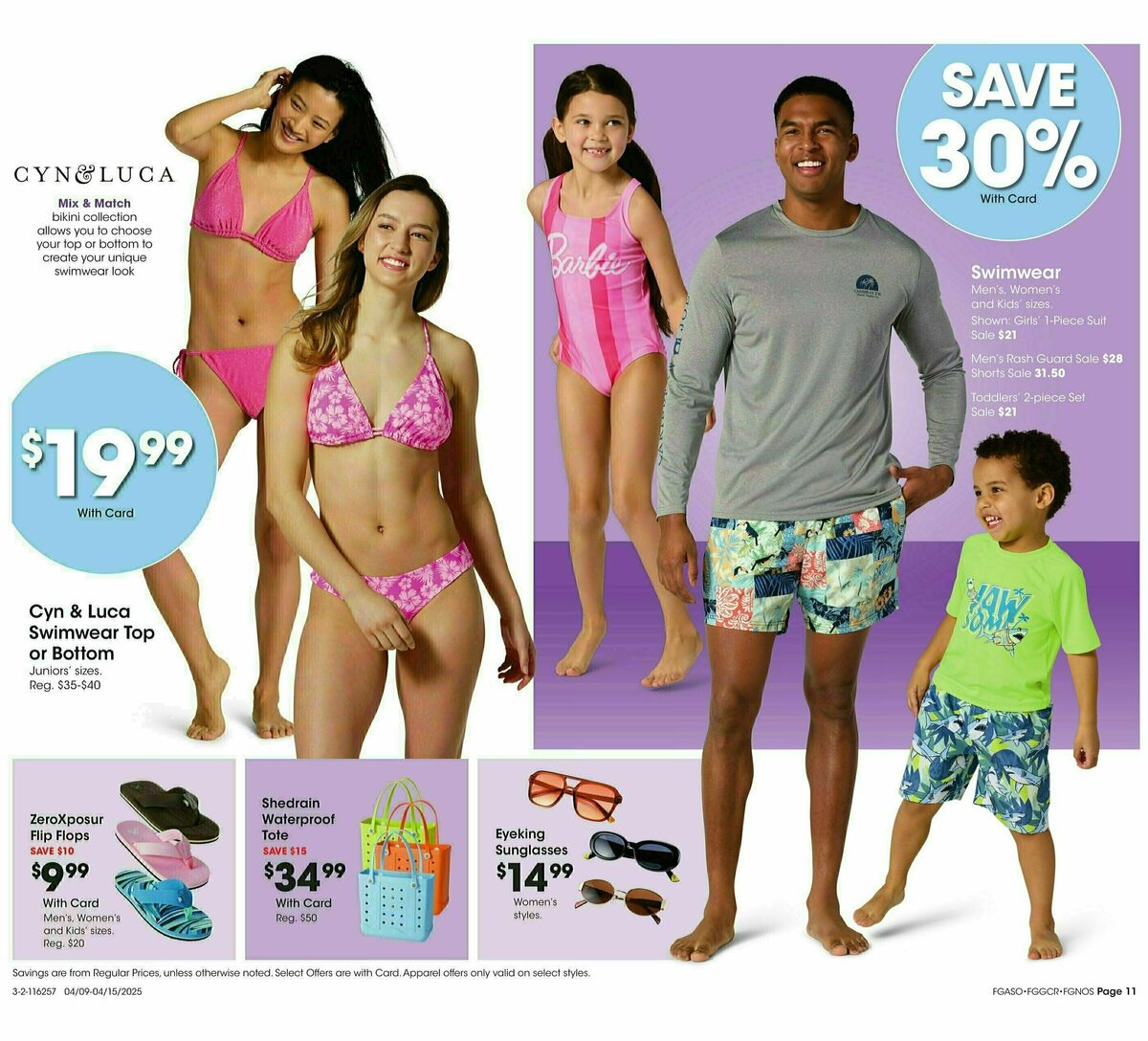 Fred Meyer Home & Apparel Weekly Ad from April 9