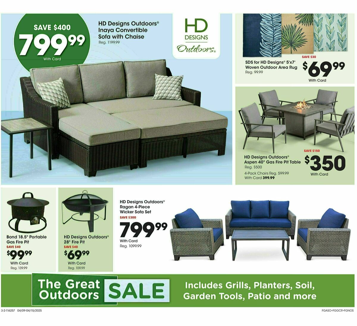 Fred Meyer Home & Apparel Weekly Ad from April 9