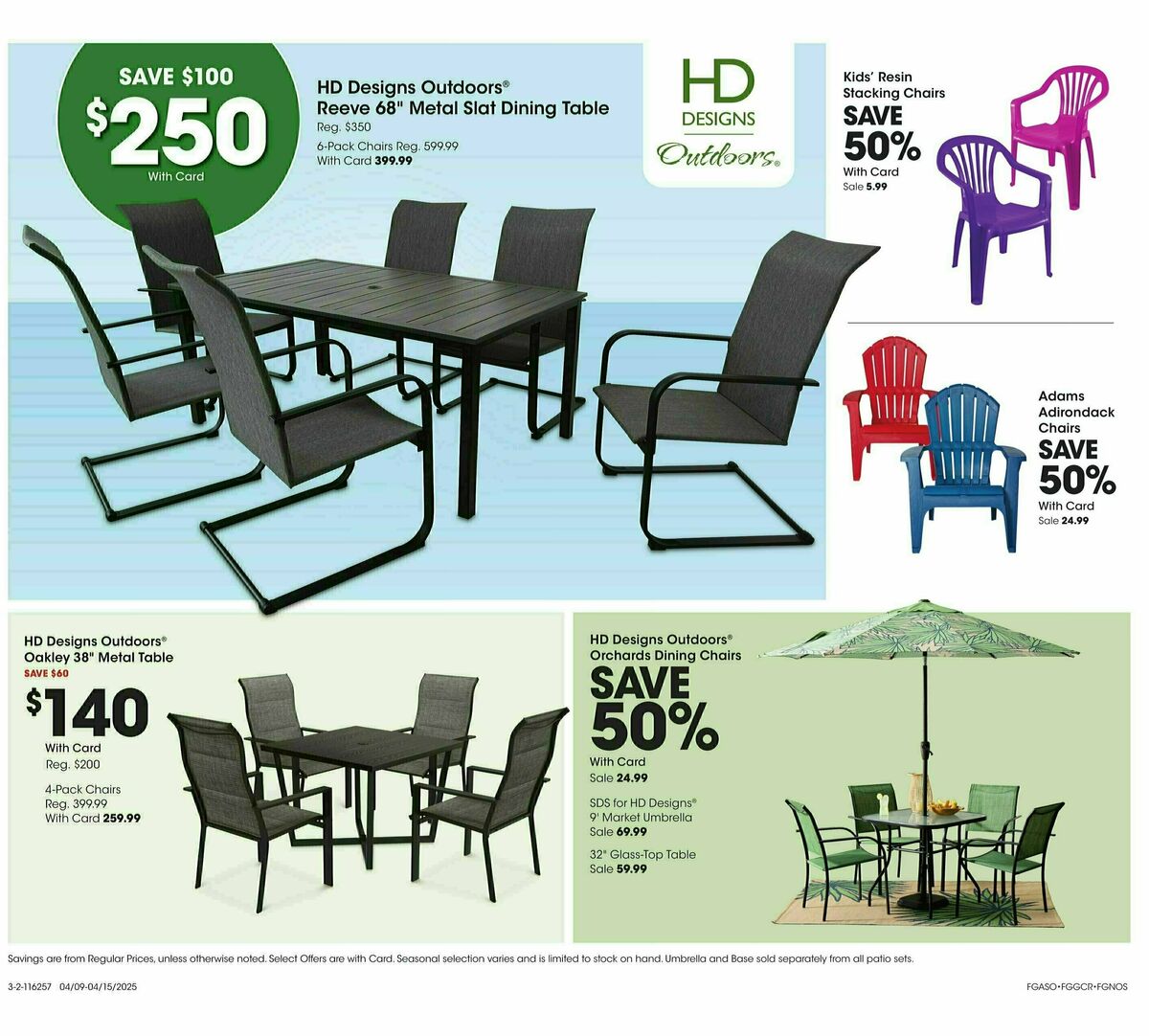 Fred Meyer Home & Apparel Weekly Ad from April 9
