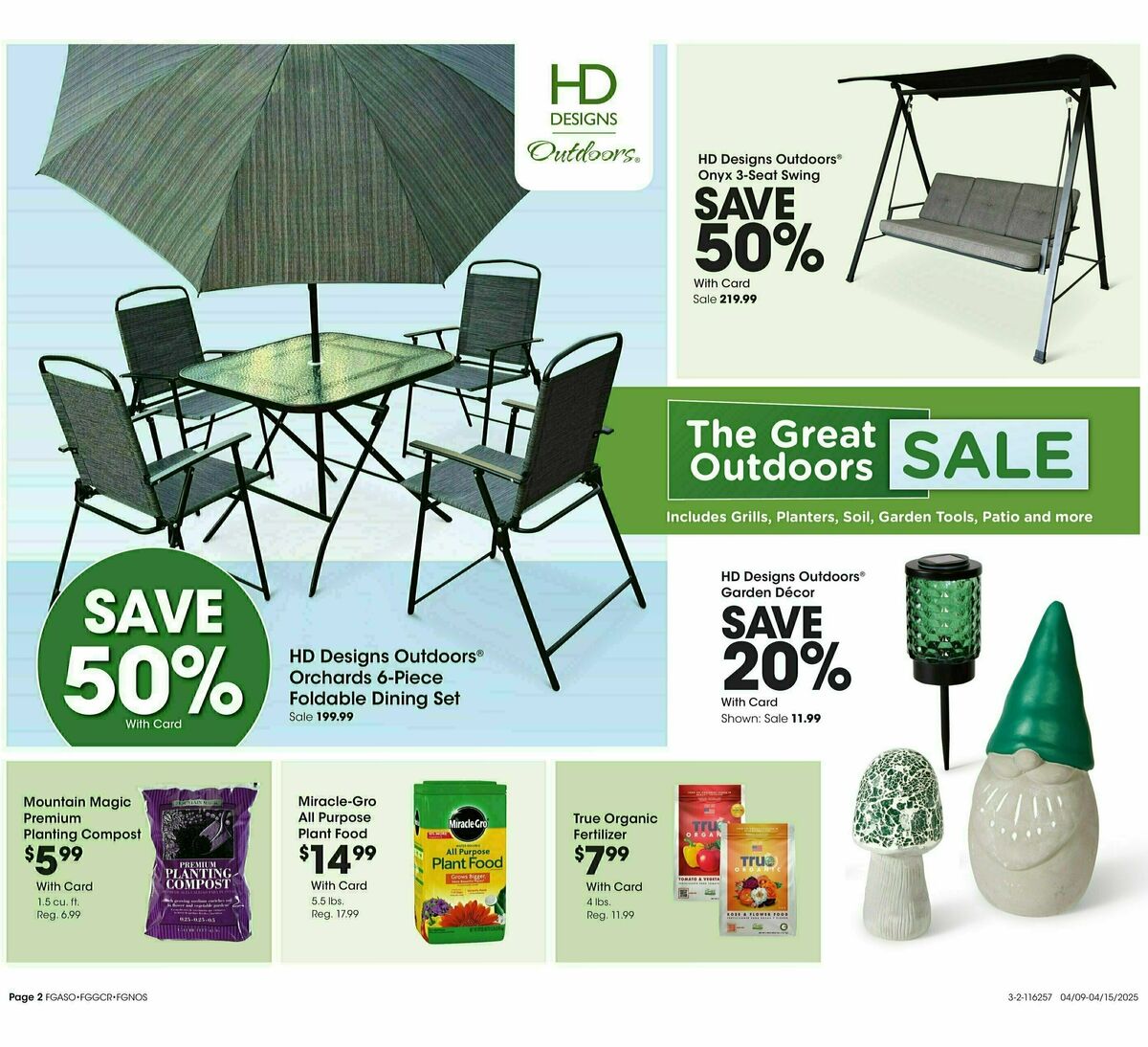 Fred Meyer Home & Apparel Weekly Ad from April 9
