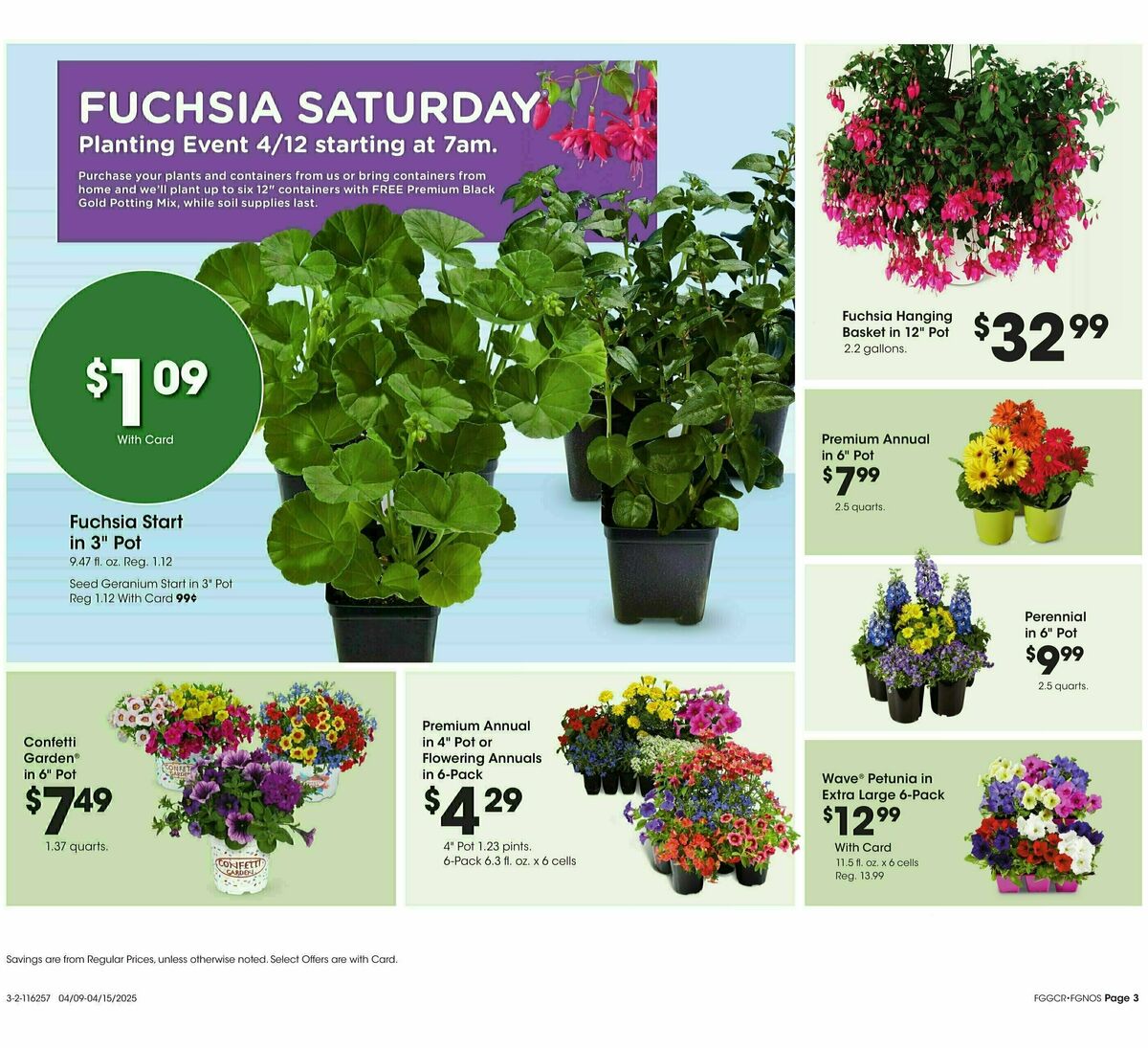 Fred Meyer Home & Apparel Weekly Ad from April 9