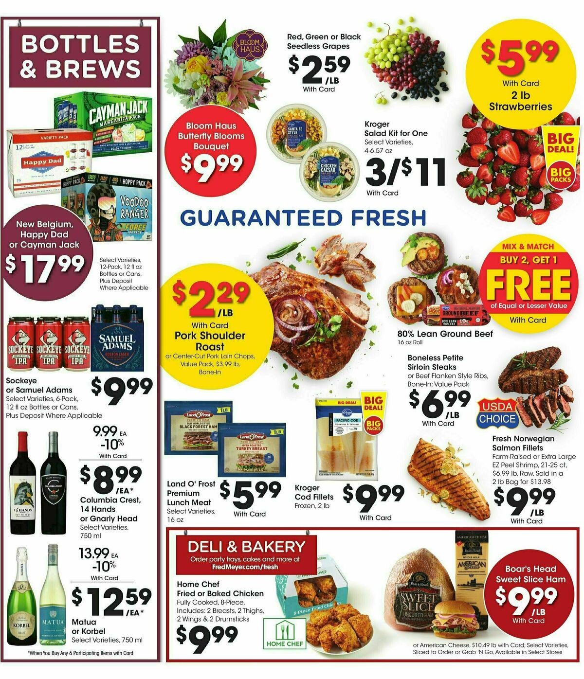 Fred Meyer Weekly Ad from April 9