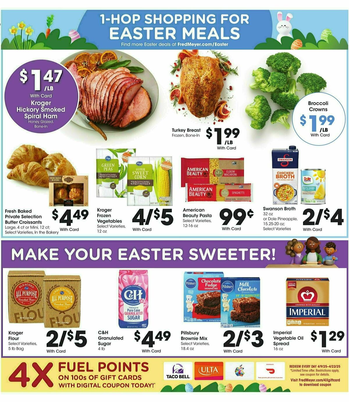 Fred Meyer Weekly Ad from April 9