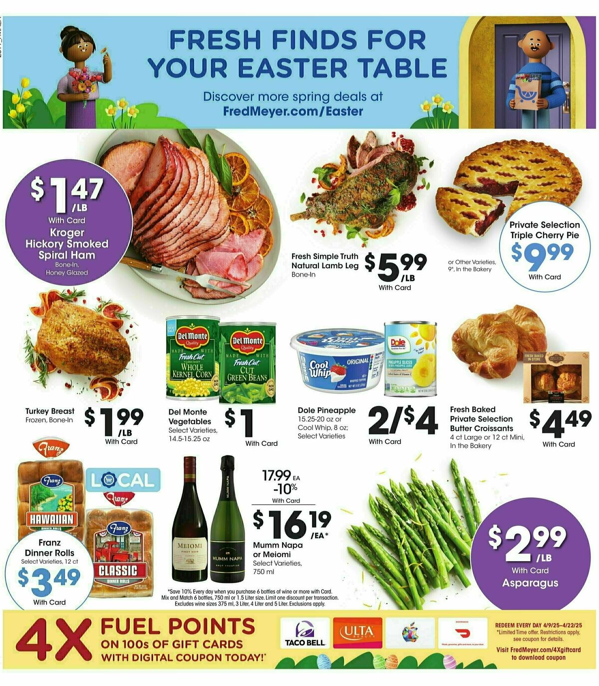 Fred Meyer Weekly Ad from April 16