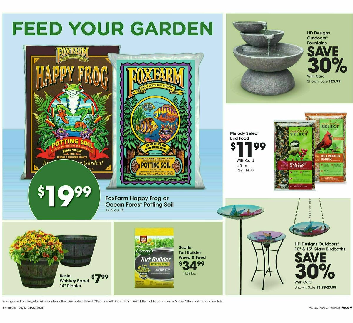 Fred Meyer Home & Apparel Weekly Ad from April 23