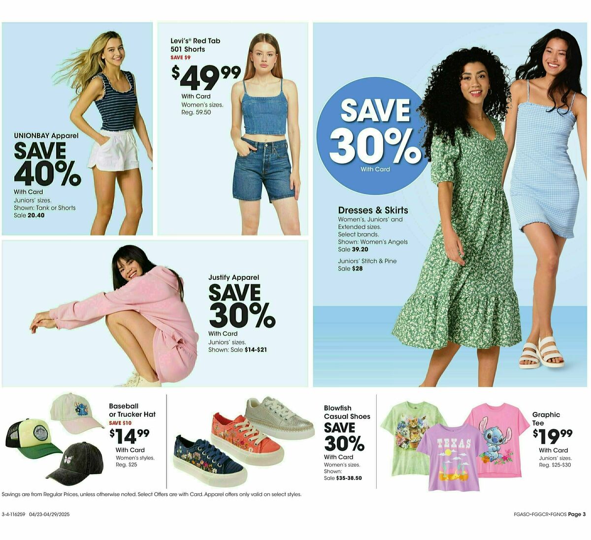 Fred Meyer Home & Apparel Weekly Ad from April 23