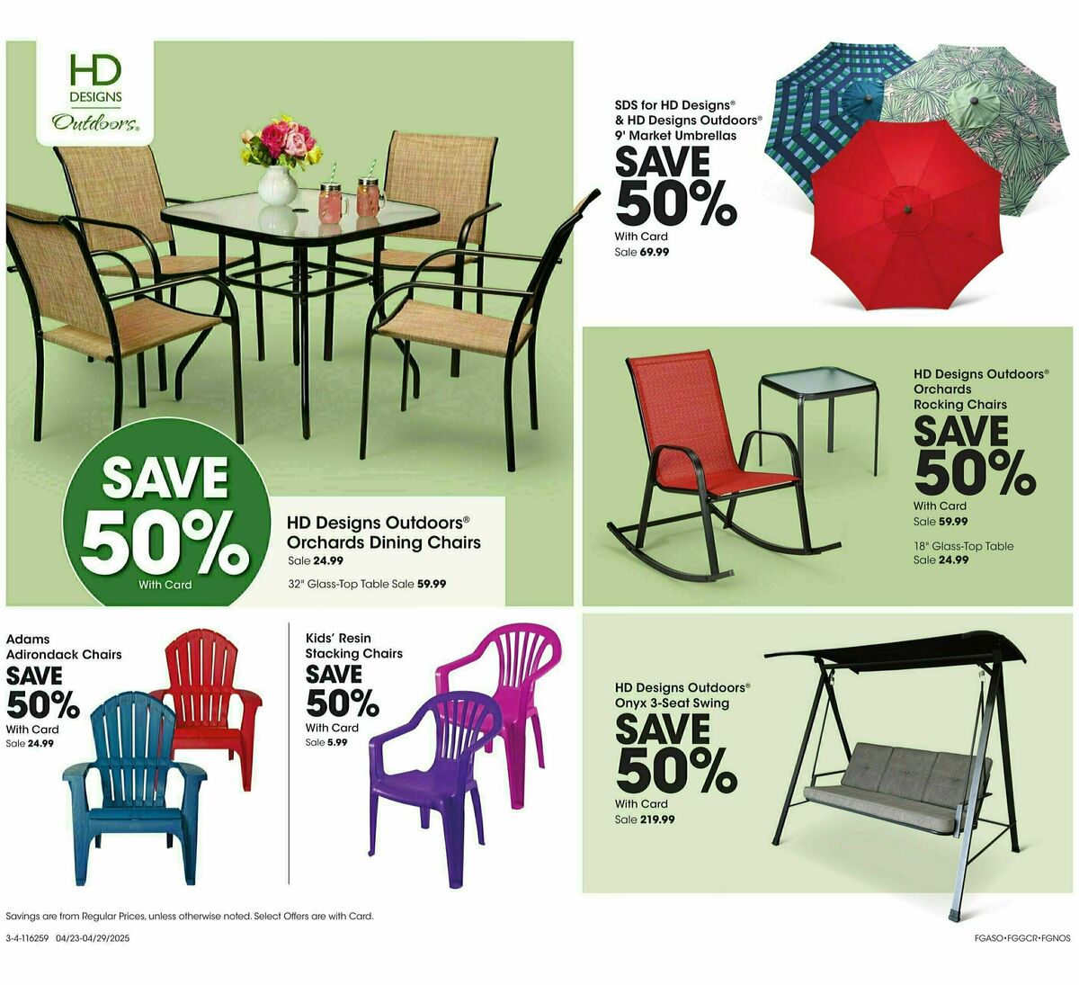Fred Meyer Home & Apparel Weekly Ad from April 23