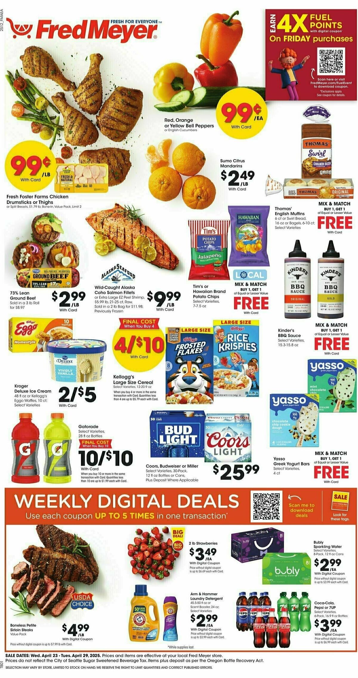Fred Meyer Weekly Ad from April 23
