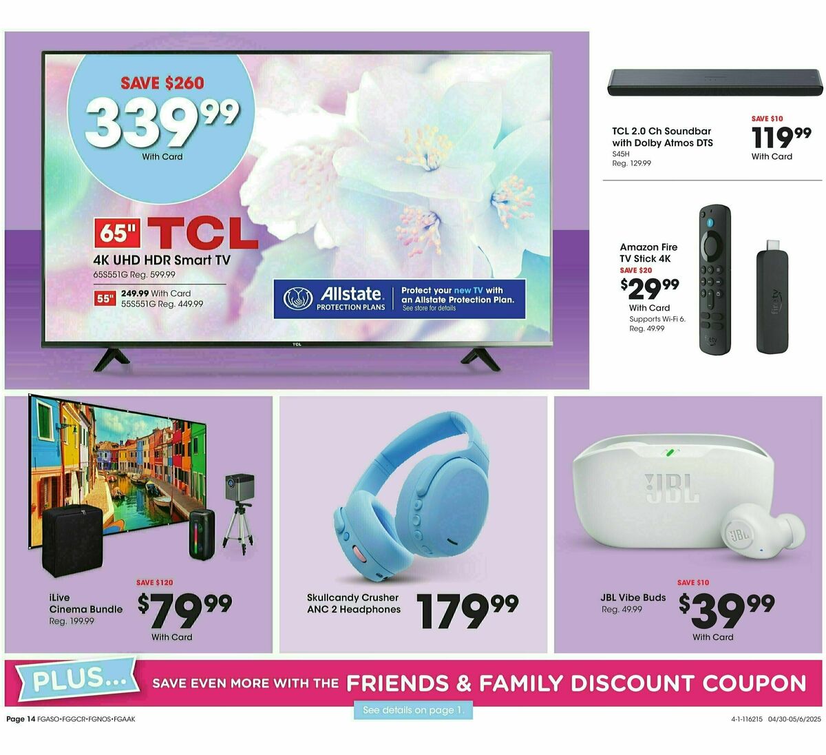 Fred Meyer Home & Apparel Weekly Ad from April 30