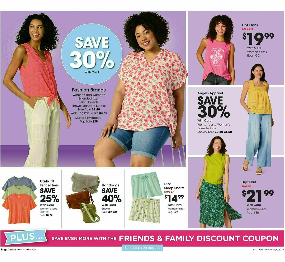 Fred Meyer Home & Apparel Weekly Ad from April 30