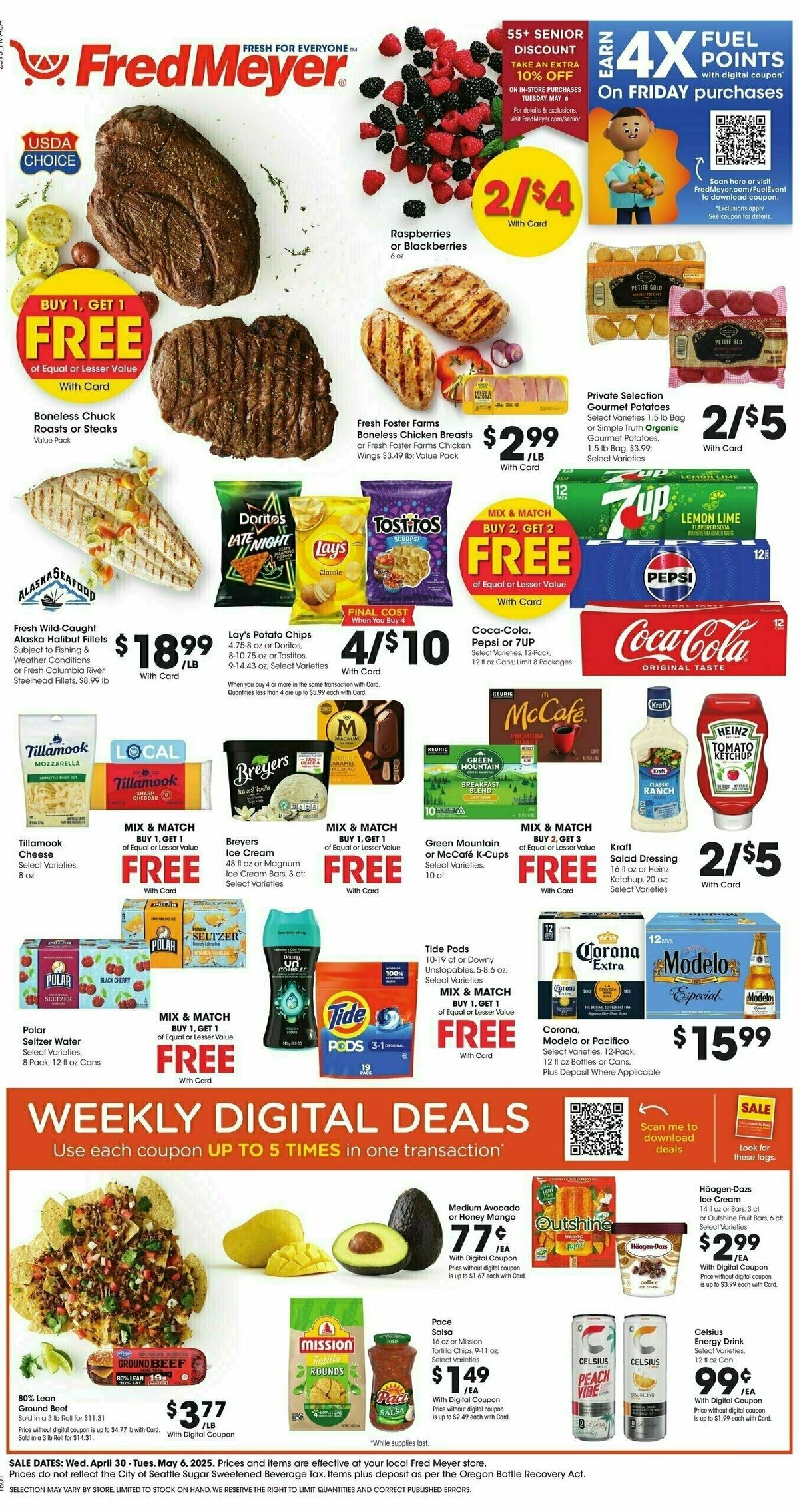 Fred Meyer Weekly Ad from April 30