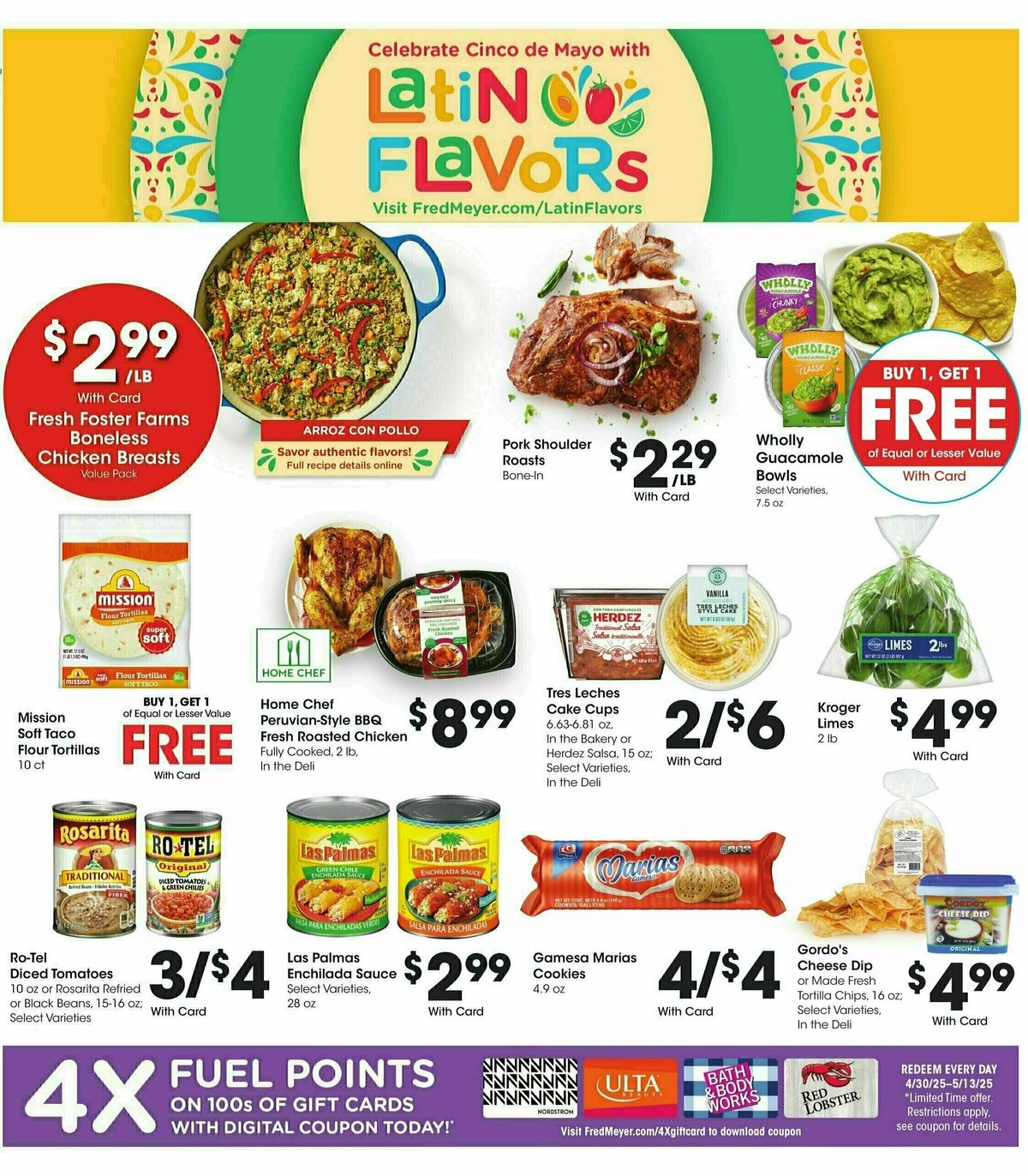 Fred Meyer Weekly Ad from April 30