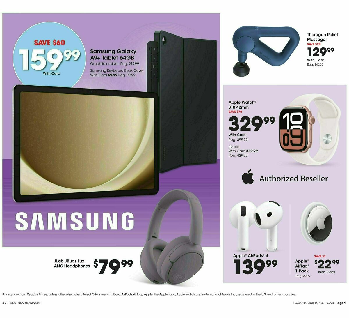 Fred Meyer Home & Apparel Weekly Ad from May 7