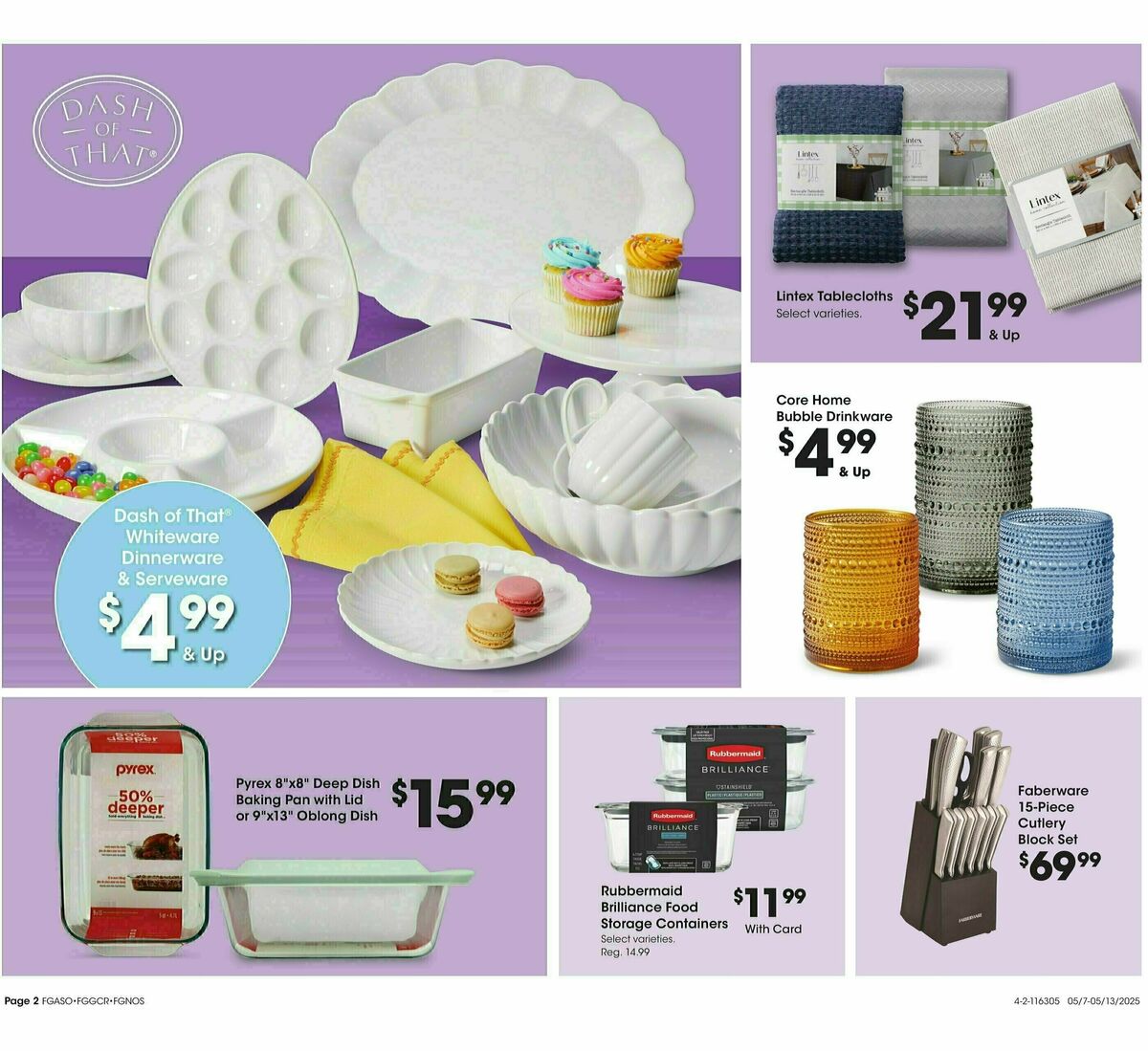 Fred Meyer Home & Apparel Weekly Ad from May 7