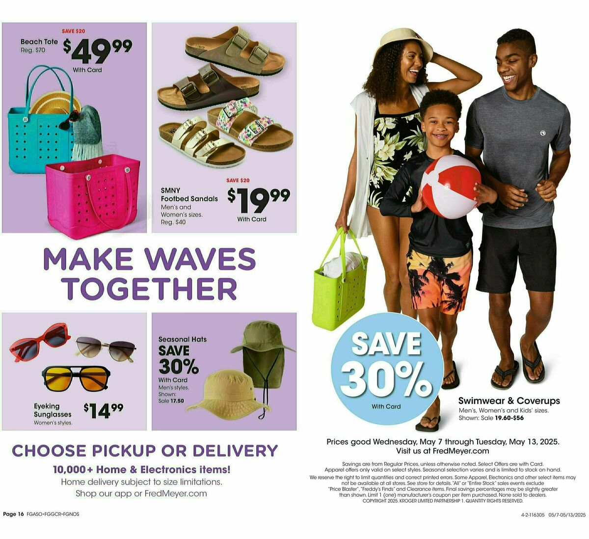Fred Meyer Home & Apparel Weekly Ad from May 7