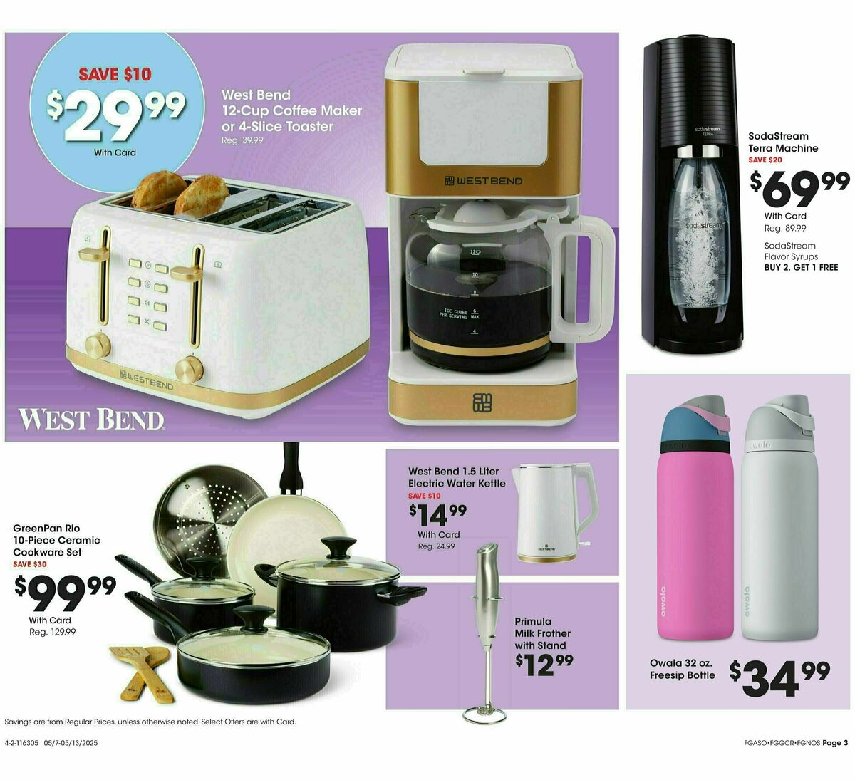 Fred Meyer Home & Apparel Weekly Ad from May 7