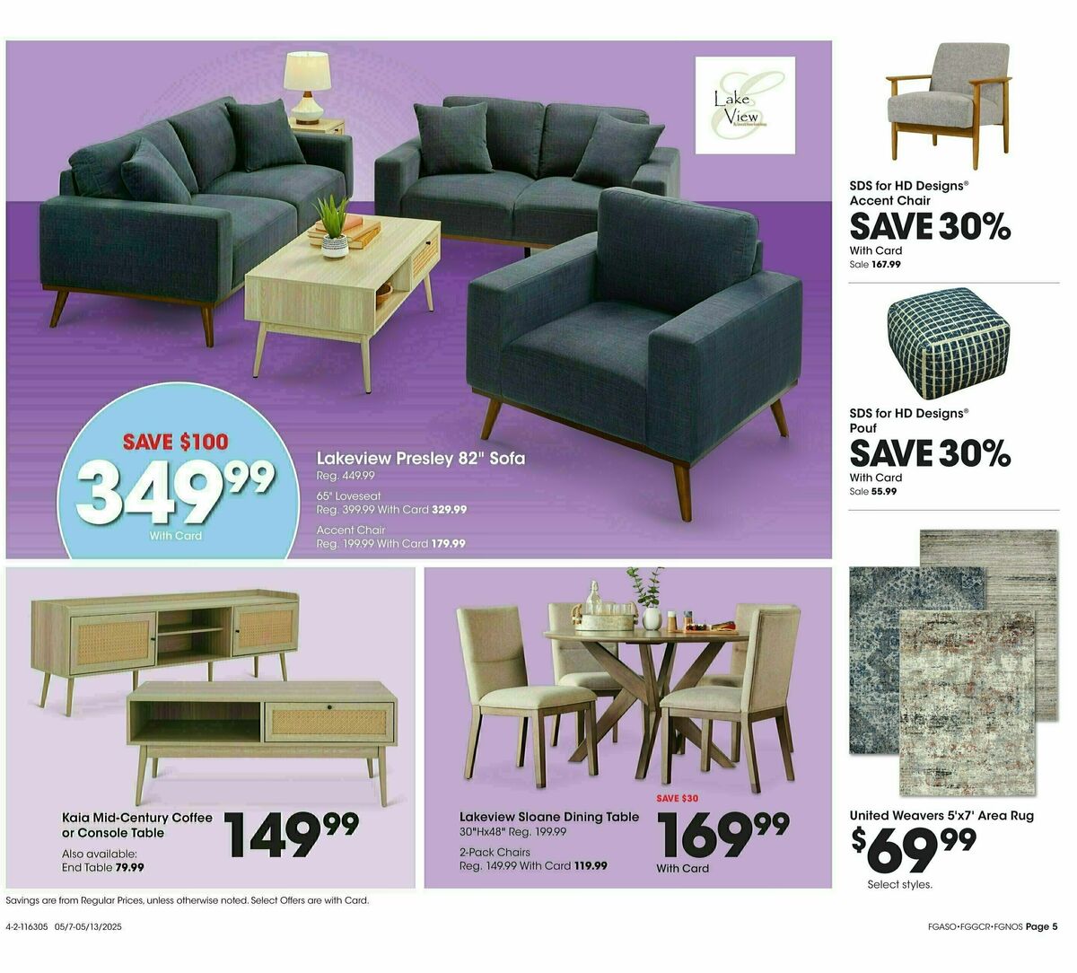 Fred Meyer Home & Apparel Weekly Ad from May 7
