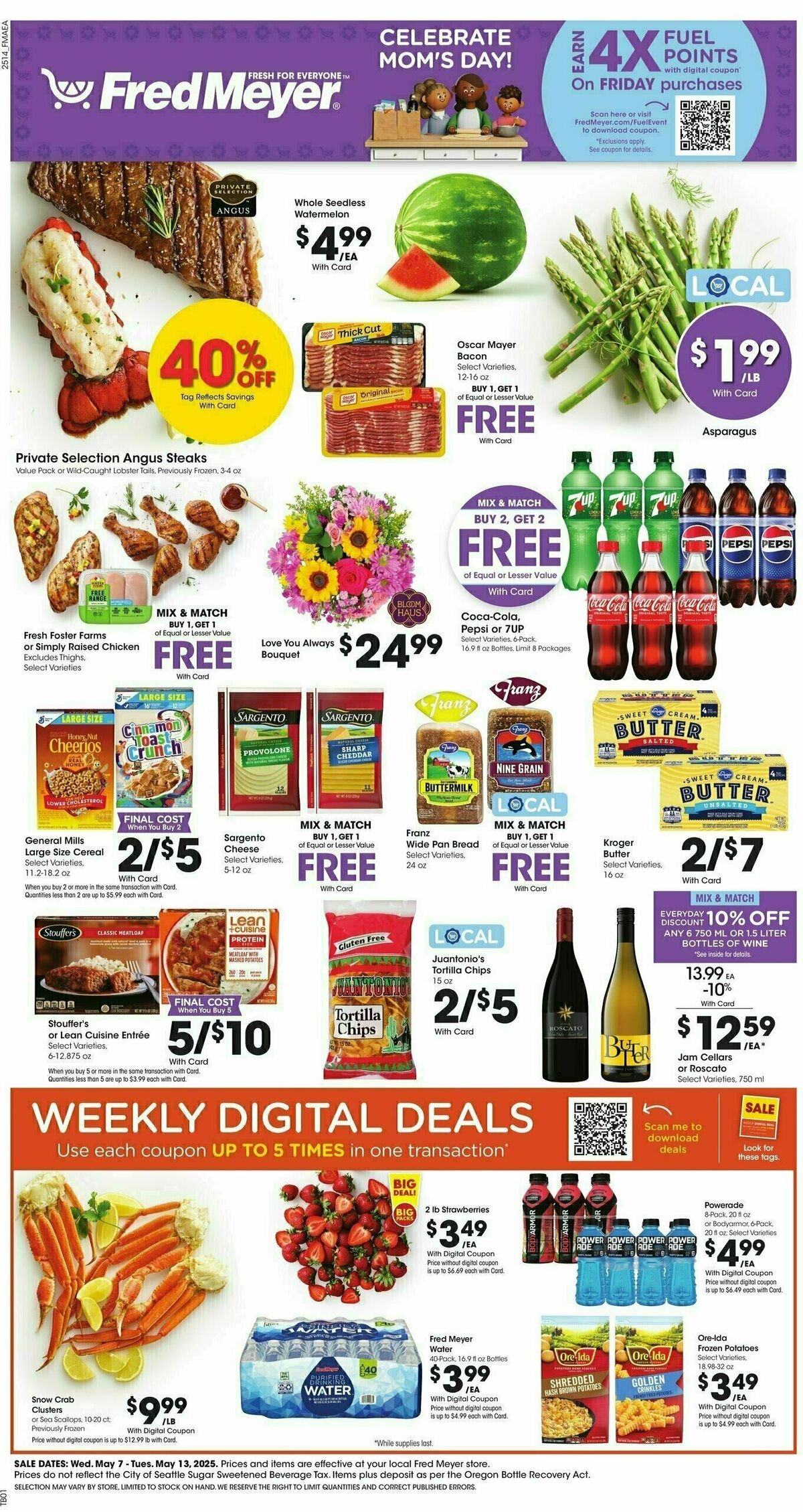 Fred Meyer Weekly Ad from May 7